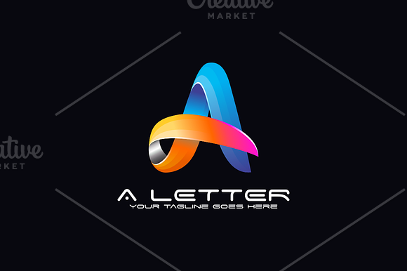 A Letter in Logo Templates - product preview 4