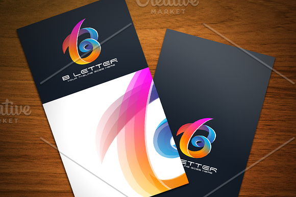 B Letter in Logo Templates - product preview 1
