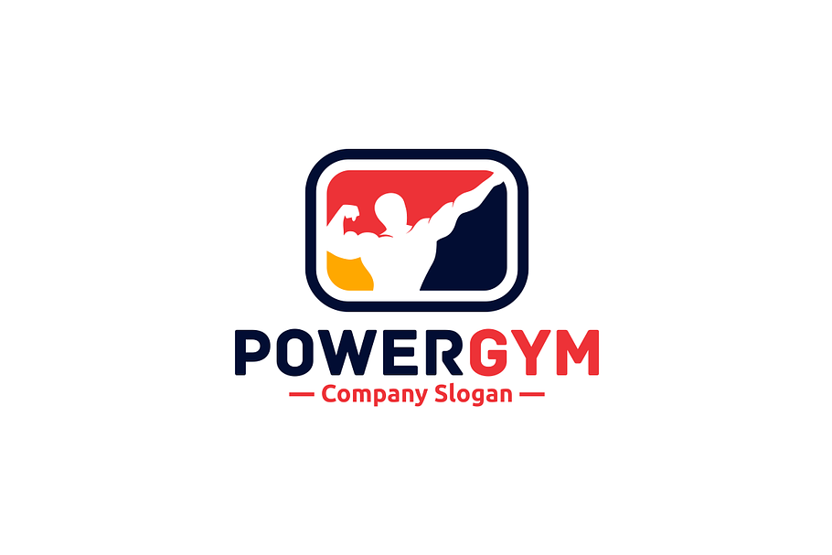 Power Gym in Logo Templates - product preview 8