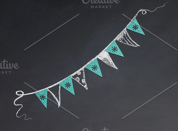 Etsy Shop Banner - chalkboard in Product Mockups - product preview 2