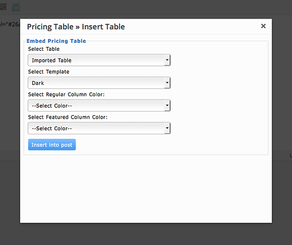 WordPress Pricing Table Plugin in Wordpress Plugins - product preview 5