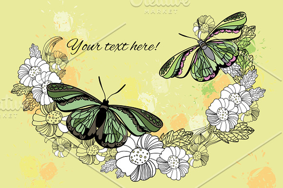 Set of 8 Cards A6 in Postcard Templates - product preview 2