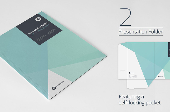 Stationery Corporate Identity 005 in Stationery Templates - product preview 2