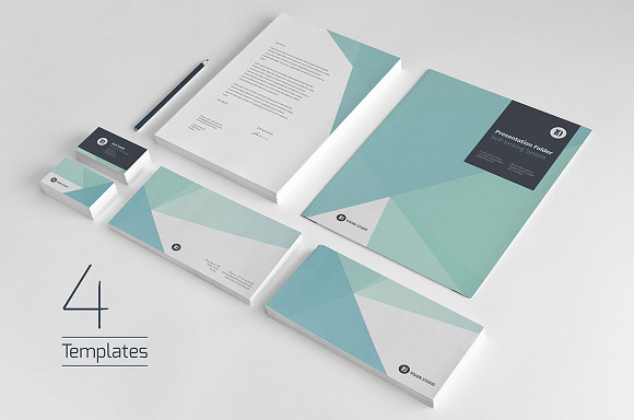 Stationery Corporate Identity 005 in Stationery Templates - product preview 5