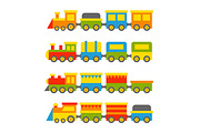 Toy Trains Set
