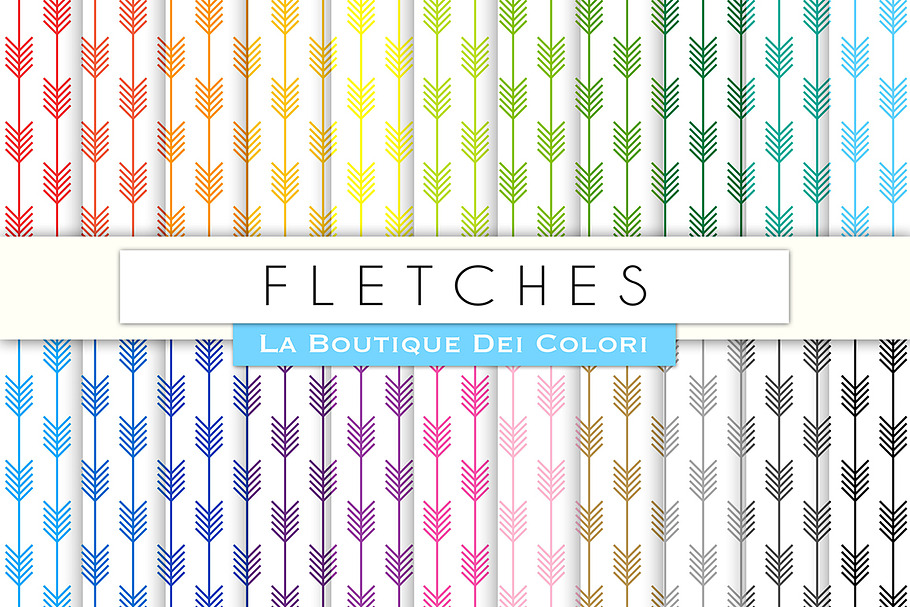 Fletches Digital Paper in Patterns - product preview 8