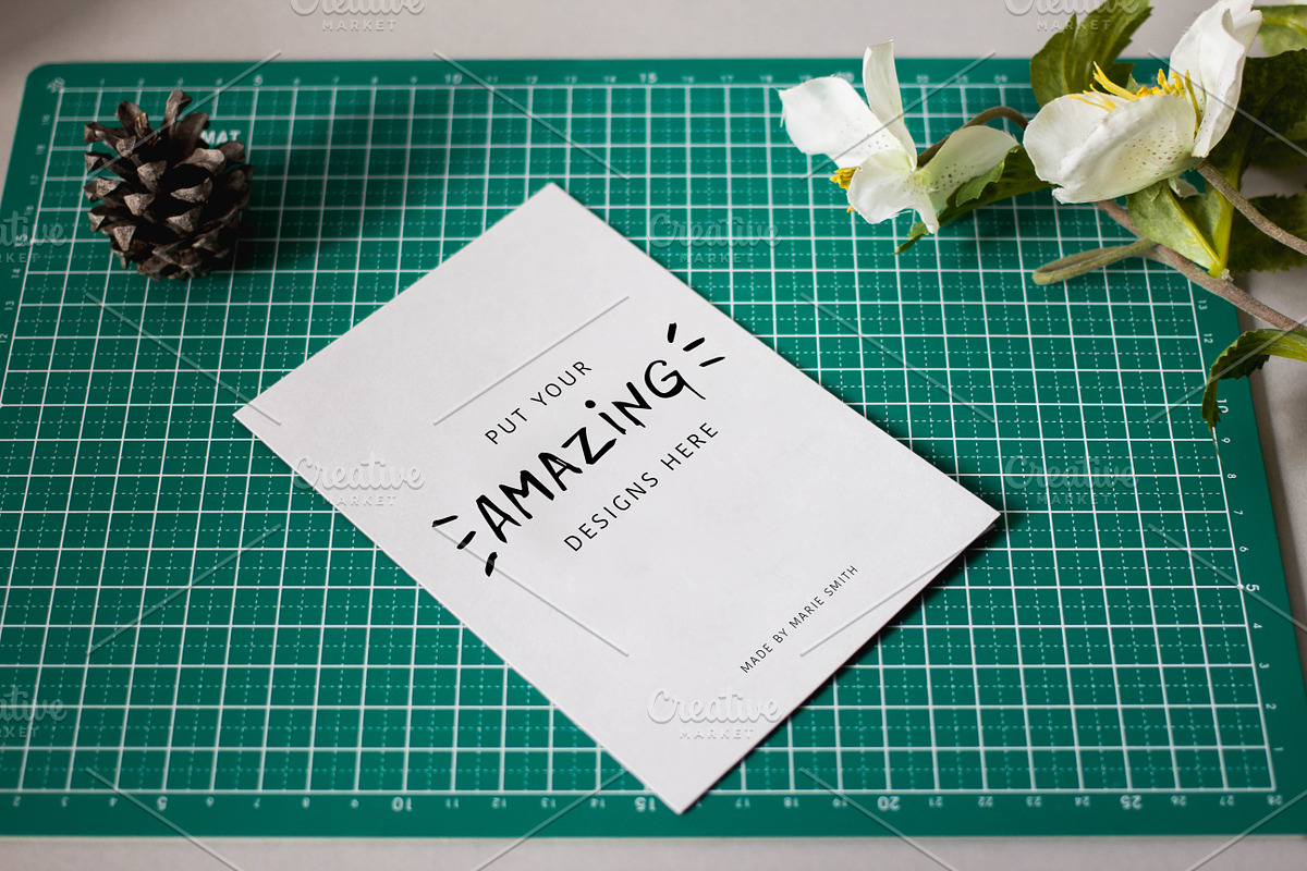 8 mixed mockups in Print Mockups - product preview 8
