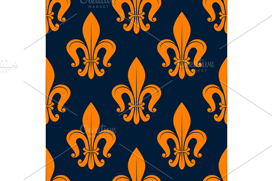 Classic french floral pattern in Patterns - product preview 8