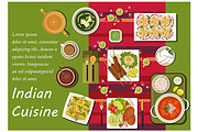 Indian cuisine dishes