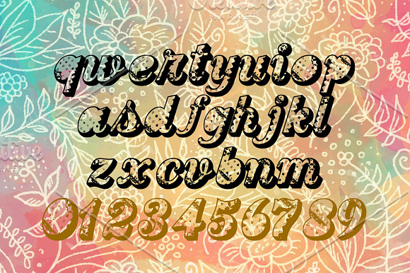 FTF BatikRetrosphiana (50 % OFF) in Display Fonts - product preview 1