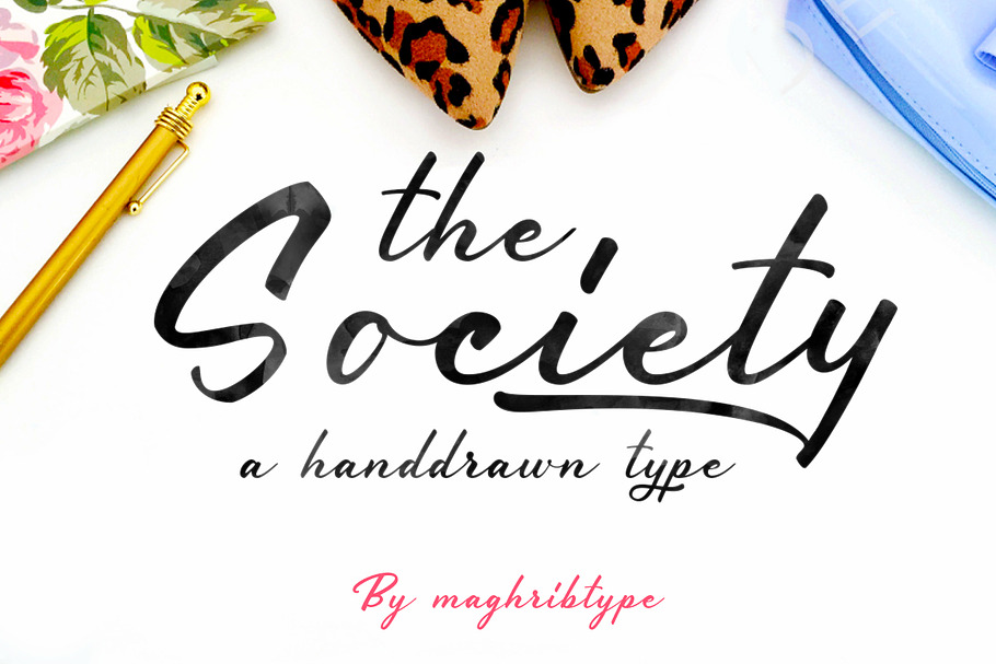 Society typeface