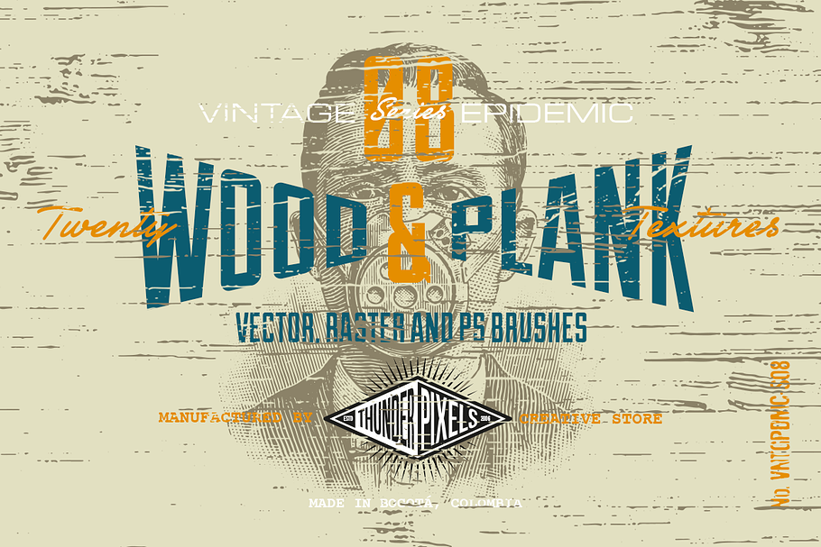 20 Wood & Plank Textures - VES08