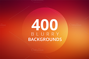 400 Blurry Backgrounds