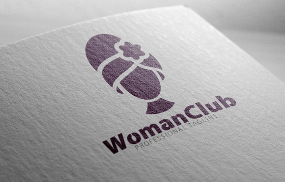 Woman Club Logo in Logo Templates - product preview 1