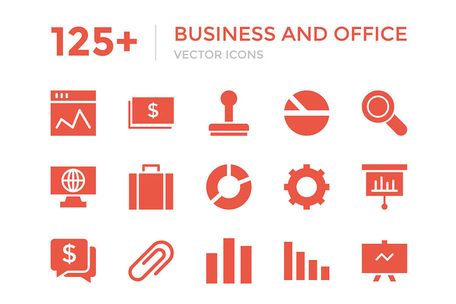 125+ Business Vector Icons in Graphics - product preview 8