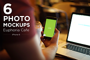 iPhone 6 Cafe Mockup Photos (6)