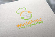 World Food Logo Template