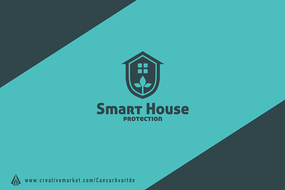 Smart House Logo Template in Logo Templates - product preview 1