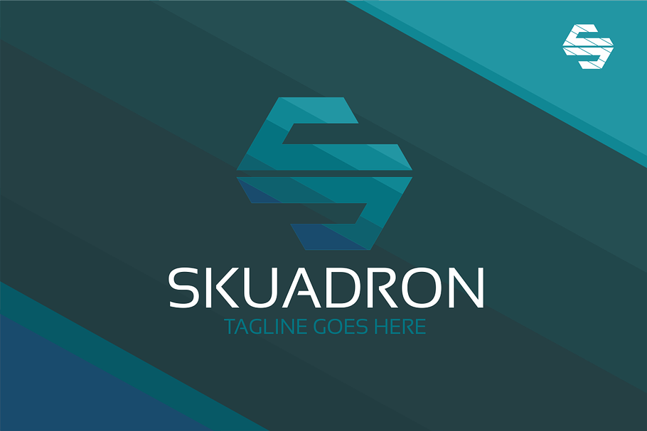 Skuadron - S Letter Logo in Logo Templates - product preview 8