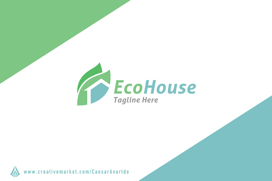 Eco House Logo Template in Logo Templates - product preview 8