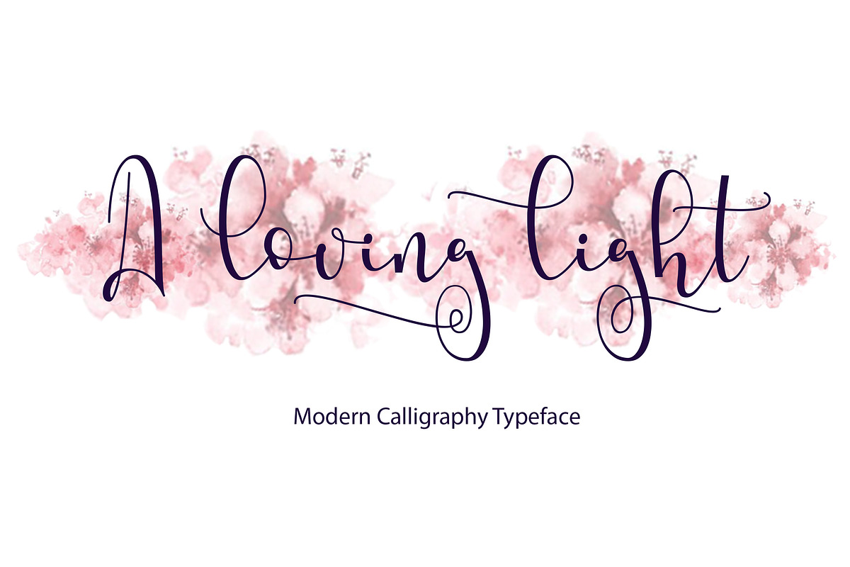 A loving light in Script Fonts - product preview 8
