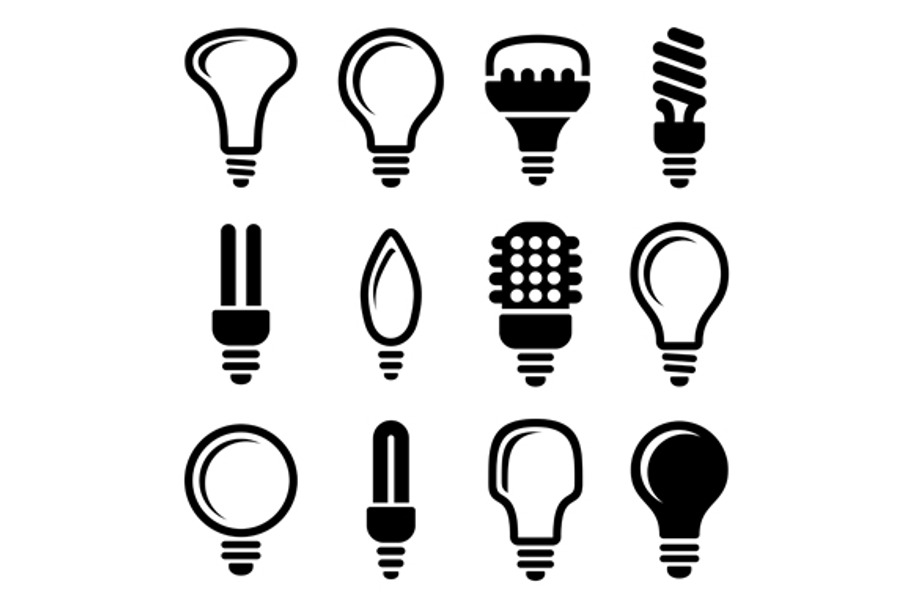 Light Bulb set in Graphics - product preview 8