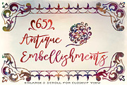 65 Vintage Embellishments