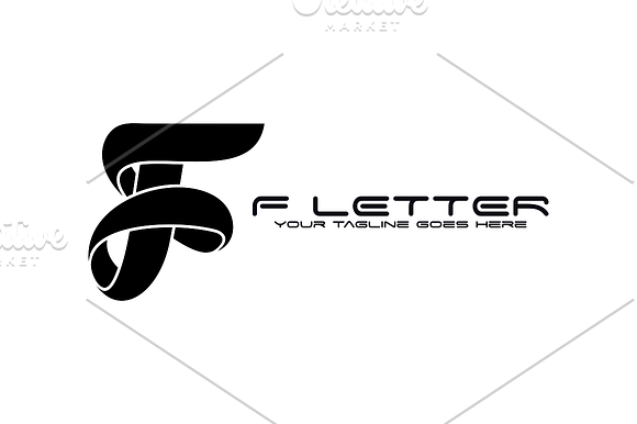 F Letter in Logo Templates - product preview 10