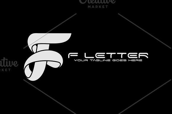F Letter in Logo Templates - product preview 11