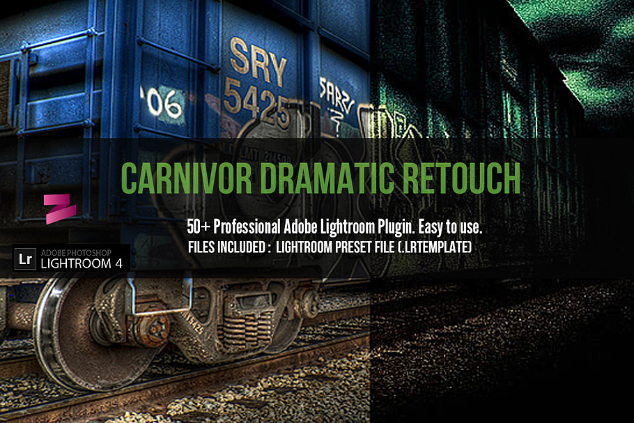 50+ Dramatic Adobe Lightroom Presets in Photoshop Plugins - product preview 8