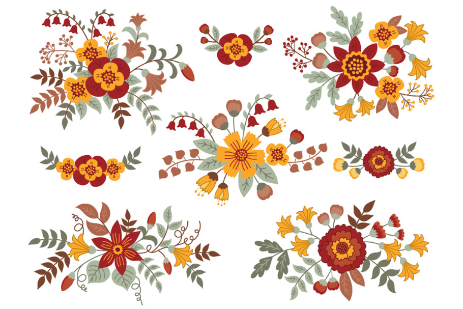  Autumn Bouquets  in Illustrations - product preview 8
