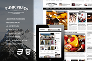 PunicPress - Magazine HTML5 Template