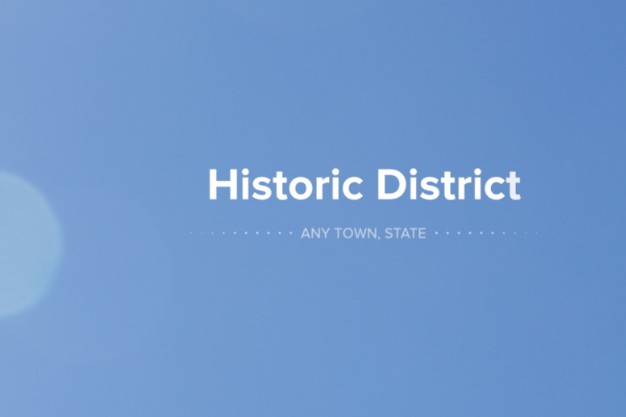 Historic District — title for FCPX in Photoshop Plugins - product preview 8