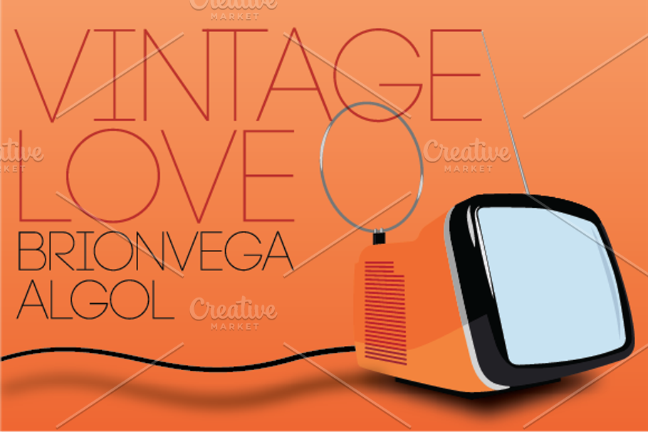 Vintage Television - Algol Brionvega in Illustrations - product preview 8