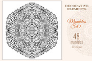 48 Decorative Mandalas