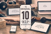 10 Original HIP Mock-ups Bundle