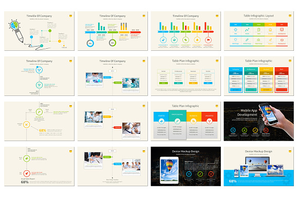 Business Annual Report 2016 Template in PowerPoint Templates - product preview 8