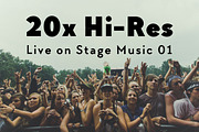 20x Hi-Res Live on Stage Music I