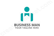 Business Man Logo Template