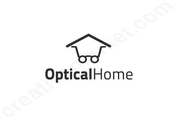 Optical Home Logo Template in Logo Templates - product preview 1