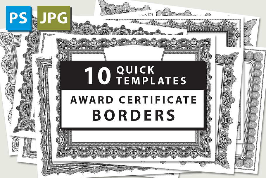 10 Award Certificate Templates in Templates - product preview 8