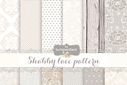 Shabby chic lace