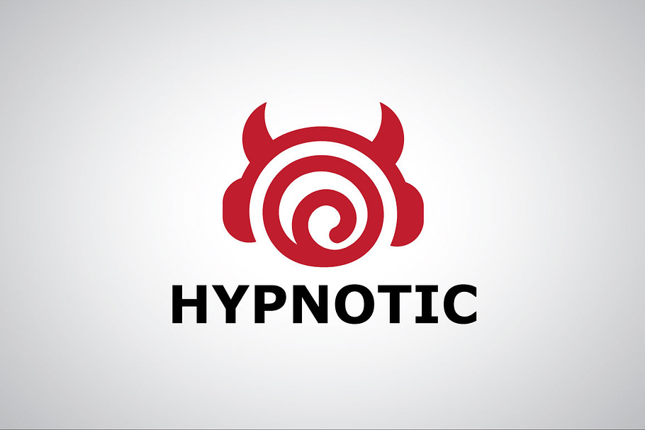 Hypno Earphone Music Logo Template