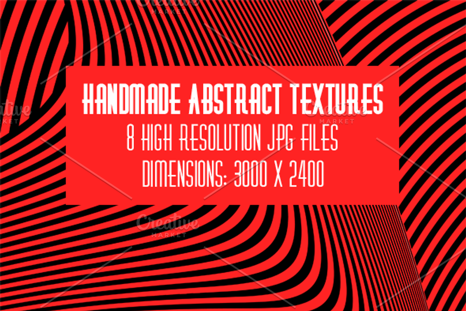 8 Handmade Abstract Textures in Textures - product preview 8