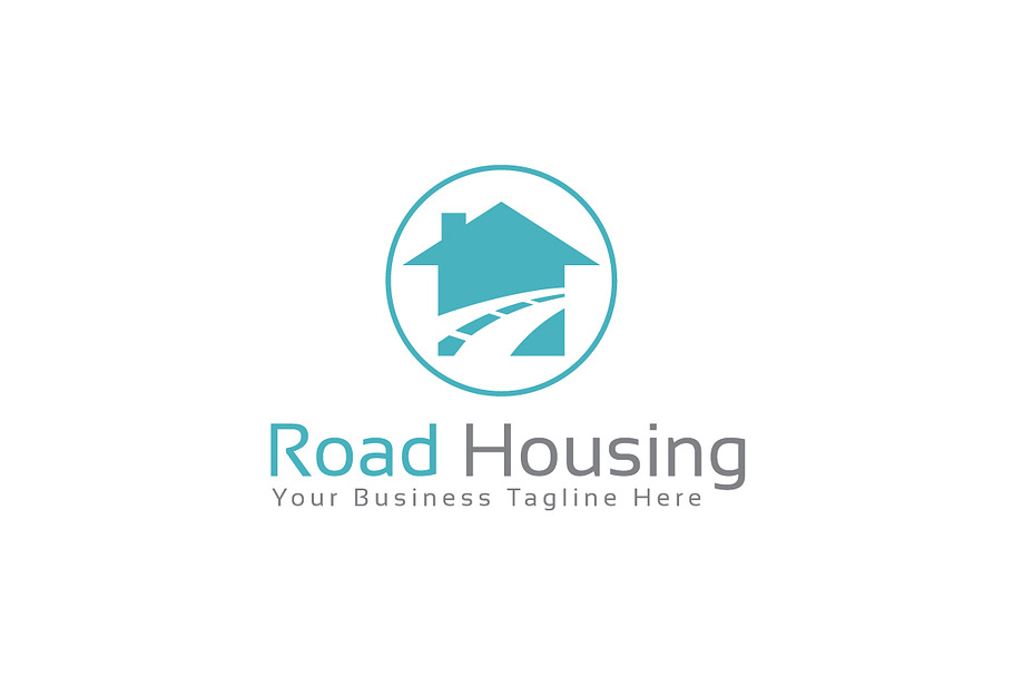 Road Housing Logo Template
