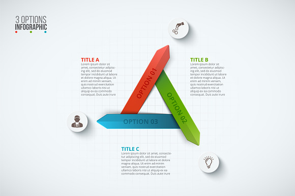 Infographics template set v.28 in Presentation Templates - product preview 1