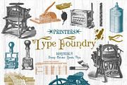 Vintage Type Foundry PS Brushes