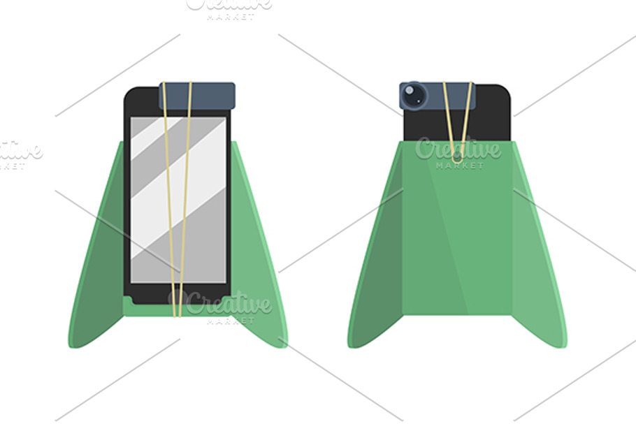 Vector illustration of a centriphone