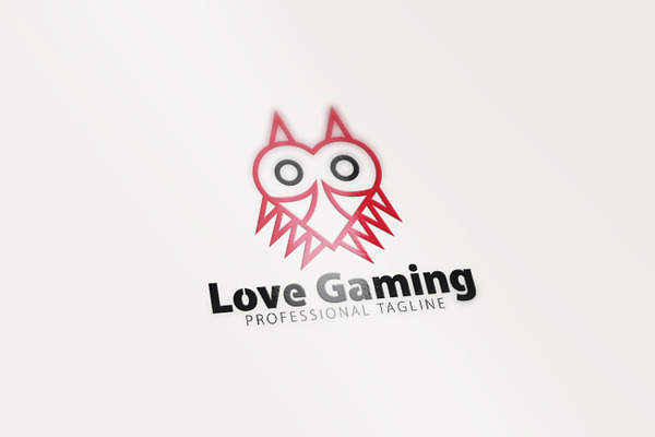 Love Gaming Owl Logo