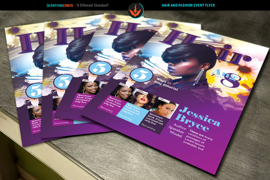 Hair and Fashion Conference Flyer